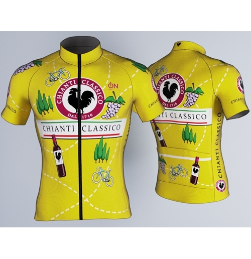 Chianti Classico- Bicycles yellow jersey