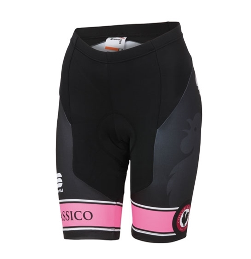 Black and Pink Cycle Ladies Shorts